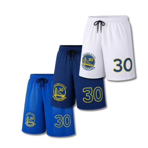 Leve 3 Pague 2 - Bermudas Golden Azul, Azul Escuro, Branco - comprar online