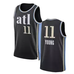 Regata Atlanta Hawks Preta City Edition Temp. 24