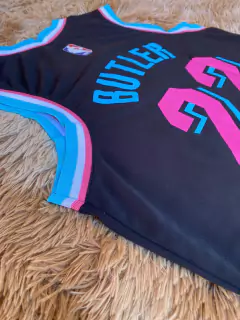 Regata Premium Pronta Entrega Miami Heat Preta - Seja Dunk