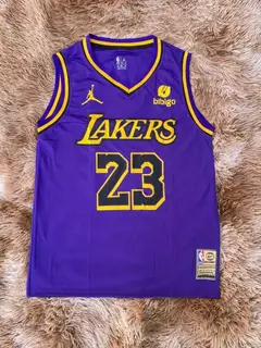 Kit 3 Regatas Lakers Roxa - Bulls Preta - Usa Azul na internet