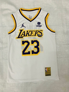Regata Premium Pronta Entrega Los Angeles Lakers Branca