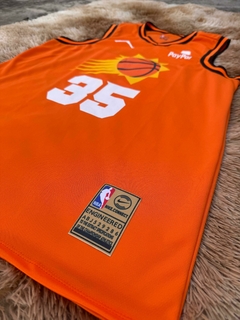 Regata Premium Pronta Entrega Phoenix Suns laranja - loja online