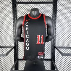 Imagem do Regata Chicago Bulls Preta City Edition Temp. 24