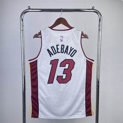 REGATA MIAMI HEAT BRANCA TRADICIONAL - Seja Dunk