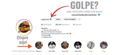 Imagem do banner rotativo Seja Dunk