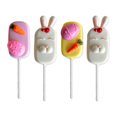 Set x2 CakePaletas Conejitos - Tienda Parpen
