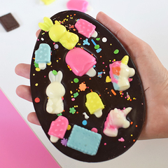 Set x2 Huevo Candy Plano 15 cm en internet