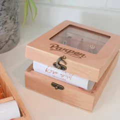 Caja 12 Boq. Grandes Rose Gold en internet