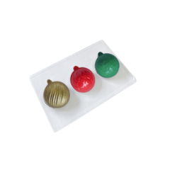 Base Interior Cajitas - Bolitas Navideñas