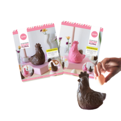 Set x2 Gallinita Floral en internet