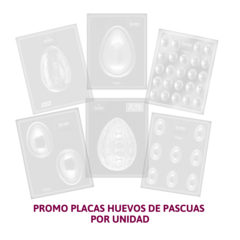 Moldes Simples Huevos Pascuas - PROMO