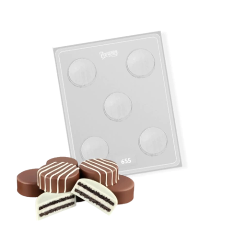 Molde Chocogalletas Bañadas P655