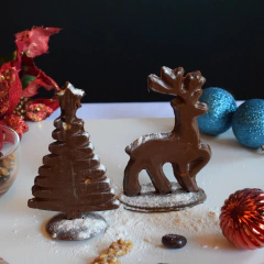 Imagen de Set x2 Reno y Pino de Navidad