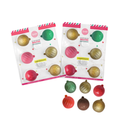 Set x2 Bolitas Navideñas
