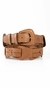 Cinturon Corcega cuero beige