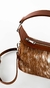 Cartera Roma pelo camel y blanco en internet
