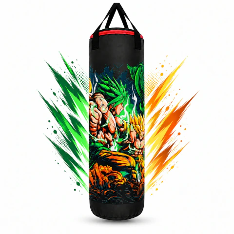Bolsa de Boxeo Broly vs Goku · 90 cm
