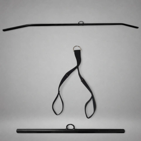 Kit Polea N3 Barra Dorsalera + Barra Recta + Cinta Jalon