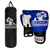 Combo Bolsa Boxeo Cordura 90cm RELLENO INCUIDO + Par de Guantes Classic - LOBIZON Equipamiento Deportivo
