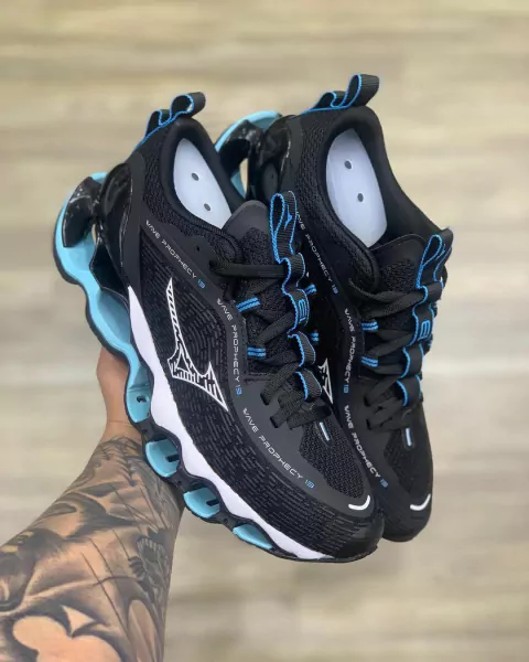 Mizuno Prophecy 13 Preto/Azul/Branco