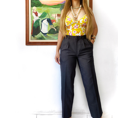 Calça Alfaiataria Vintage - Tamanho M 40/42 P