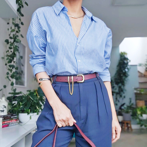 Camisa Vintage Navy - Tamanho M