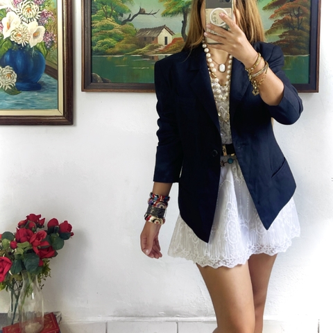 Blazer Preto Vintage - Tamanho M - comprar online
