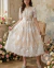 Vestido Juvenil “Jardim de Damasco” - Sainte Marie Moda Modesta