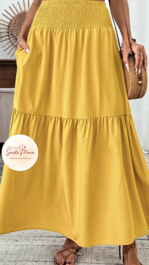 Saia Longa com Bolsos – ESPORTE E LAZER - loja online