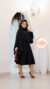 ✨ Vestido com Poncho – Elegância que abraça a virtude ✨