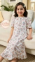 Vestido Infantil “Jardim de Damasco” - comprar online
