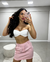 Top Summer Canelado Off White - comprar online