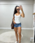 Blusa Regata Kim Canelada Off White na internet