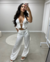 Imagem do Calça Wide Acetinada Off White