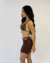 Saia Franzida Lacinho Café (SALE) - comprar online