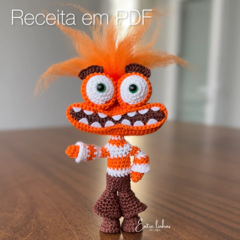 Receita em PDF - Ansiedade (Divertida Mente 2) - Entre Linhas da Ligia