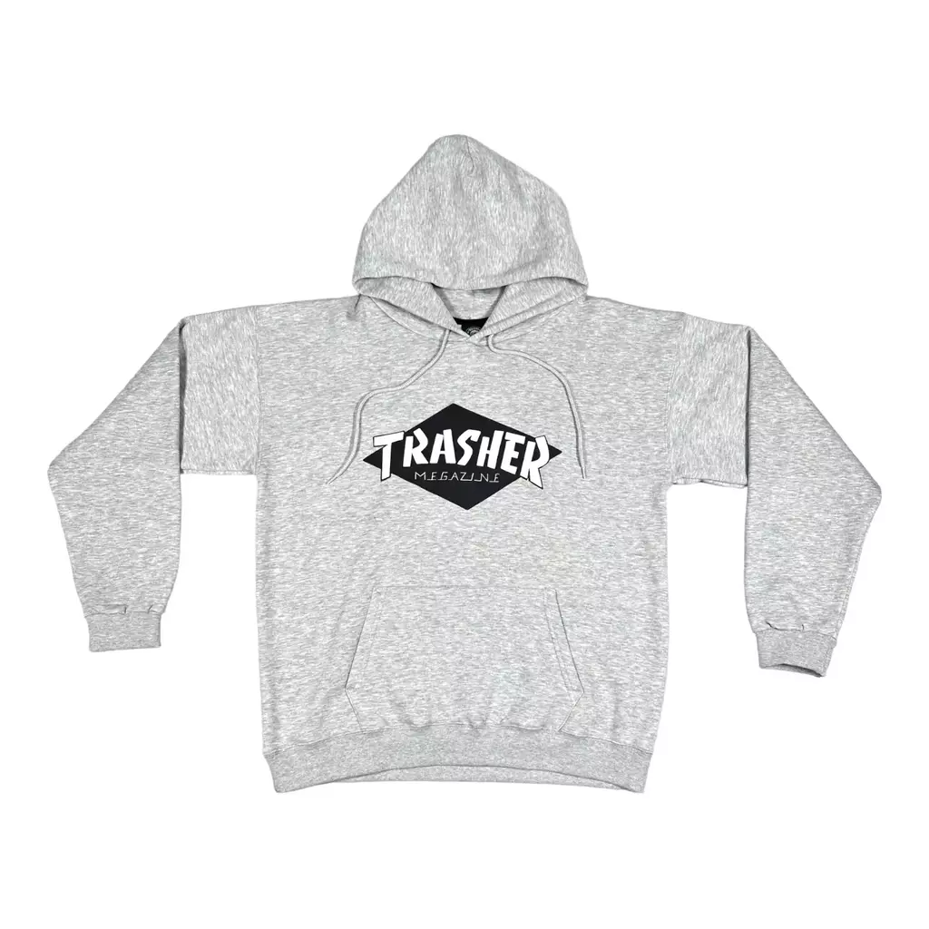 Hoodie Thrasher Gris