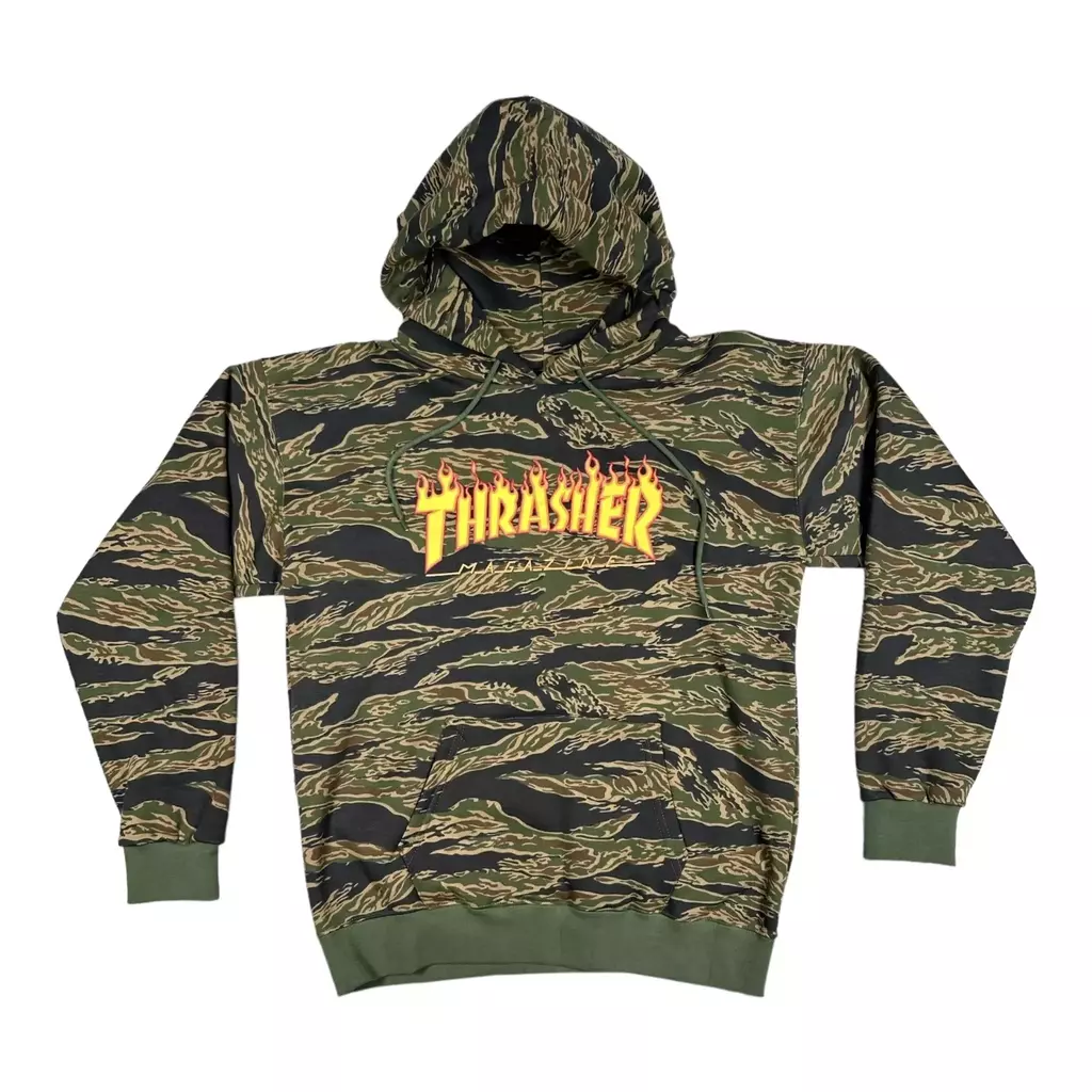 Hoodie Thrasher Flame Camuflado