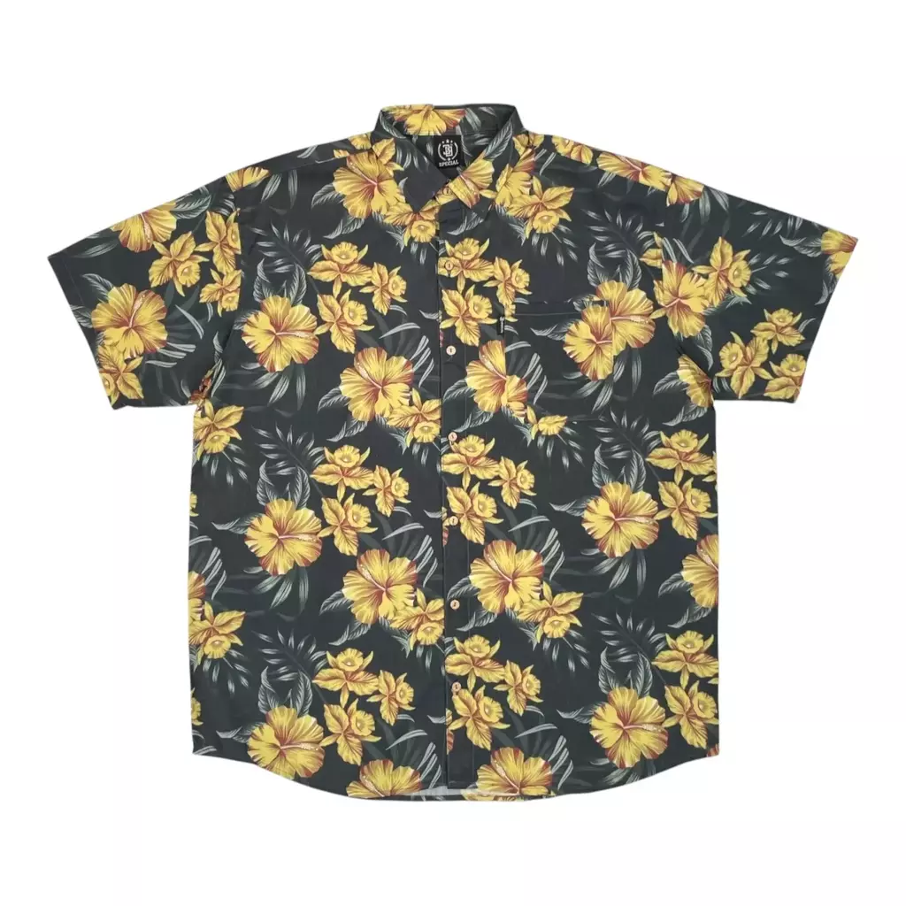 Camisa 38 Special Flor Amarilla