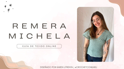 Guía de Tejido Online - Remera Michela