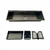 Canal organizador úmido com acessorios bruno acabamentos preto 60cm - comprar online