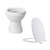 Kit Vaso Sanitário Convencional Loren One Branco Lorenzetti + Assento Sanitário Aspen Tupan