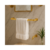 Porta Toalha de Banho Quadrado Athena Dourado Gold - loja online