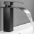 Torneira monocomando banheiro cascata slim baixa preto - comprar online