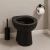 Vaso sanitário convencional (sem assento) modelo Monaco marca Agnes - Preto fosco - comprar online