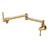 Torneira flexível trapézio P8224 dourado