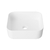 Cuba de louça para banheiro quadrada modelo sobrepor 36cmx36cm - Branco
