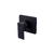 Acabamento para registro monocomando quadrado alavanca diamante compatível com base Docol 3/4 - Preto - comprar online