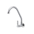 Torneira para cozinha 1/4 V de parede metal cromada 1167 C61