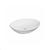Cuba de louça para banheiro oval modelo luxuoso 40cmx30cm - Branco na internet